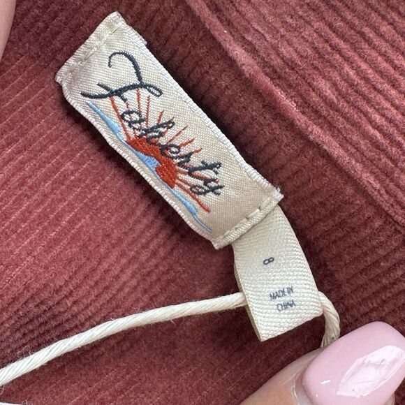 Faherty Red Mini Dress - Picture 12 of 14